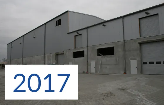 nowy hangar 2017 rozwój firmy o firmie Strumet