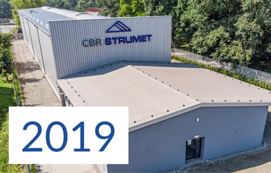 nowy hangar 2019 rozwój firmy o firmie Strumet